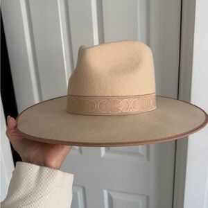 Lack of Color Cream Wide Brimmed Hat
